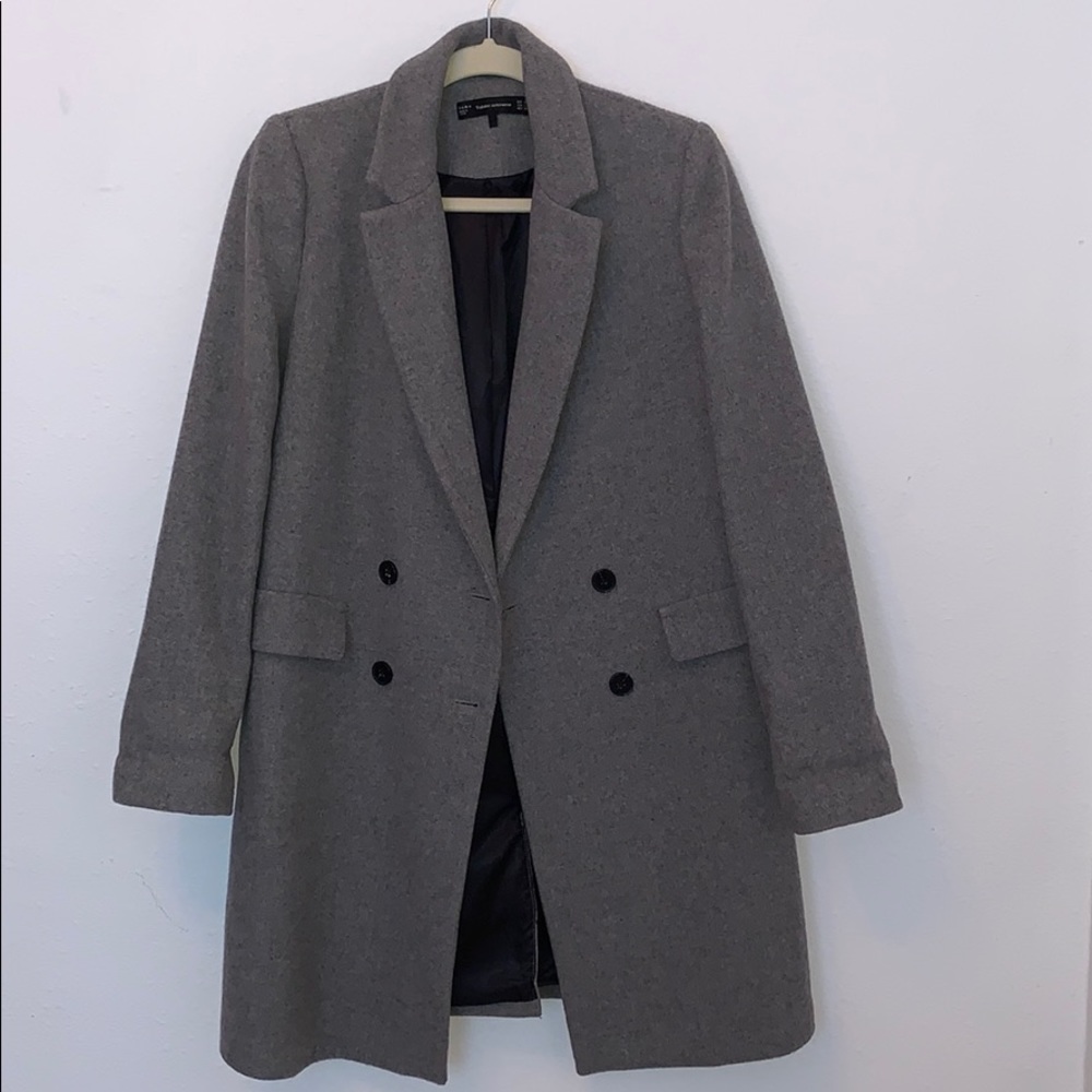 Zara fully lined overcoat